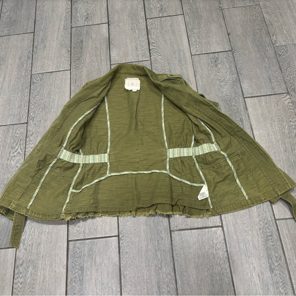 Anthropologie Hei Hei Ruffleback Anorak Size Medium - Picture 8 of 11